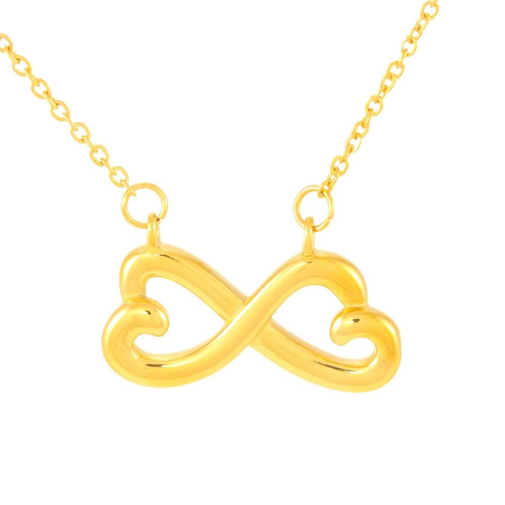 Love Definition and Infinite Love Circle Lariat Necklace