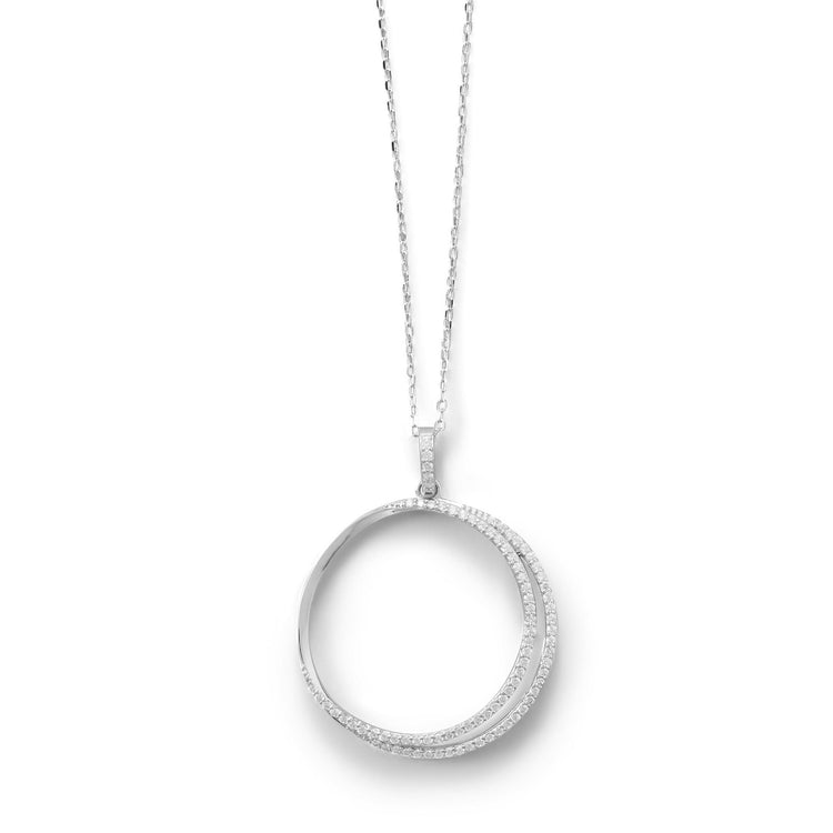 Eclipse Pendant Necklace - Aurelia Sky