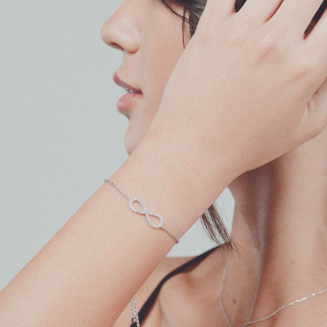 Infinite Possibilities Silver Bolo Bracelet - Aurelia Sky