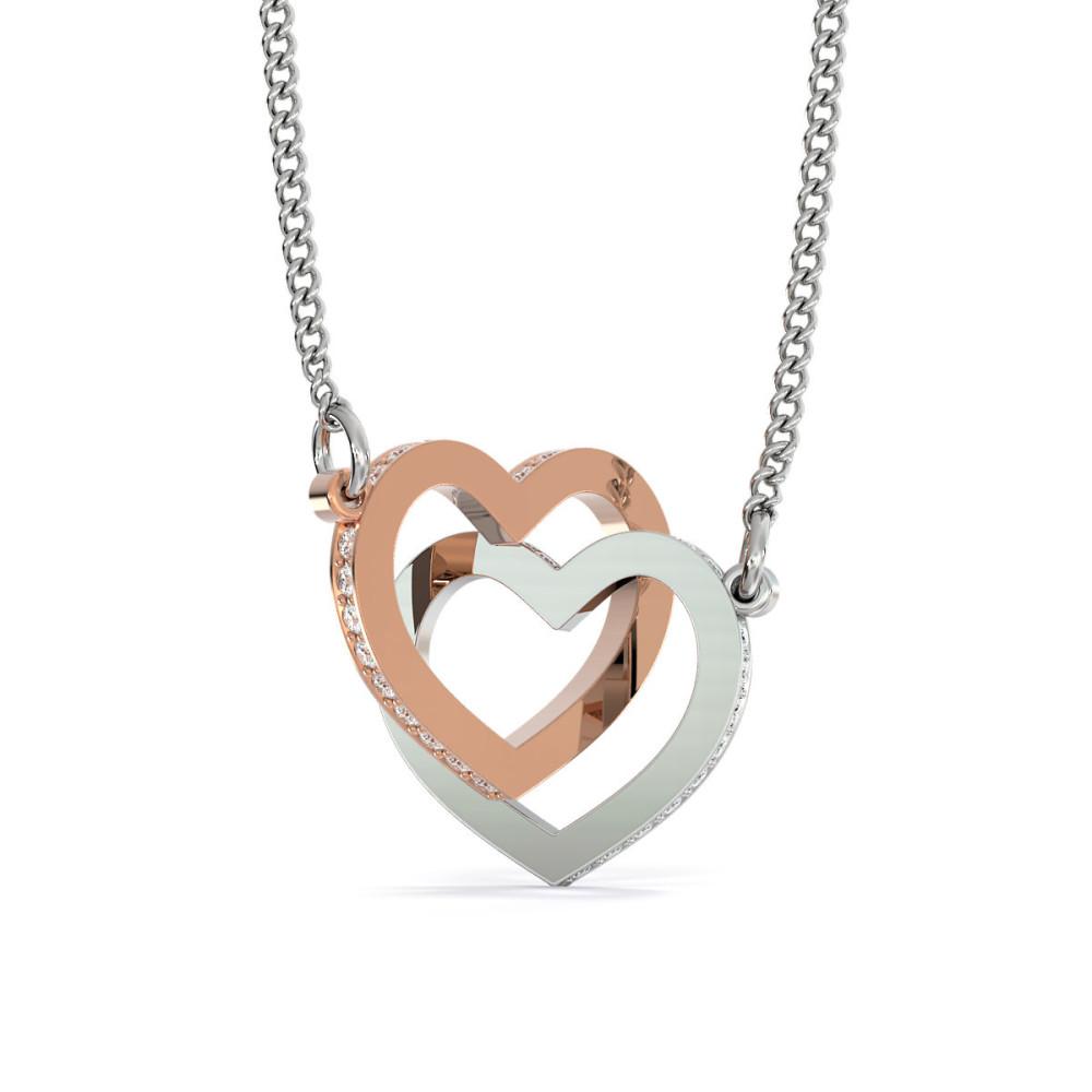 Two Hearts Necklace - Aurelia Sky