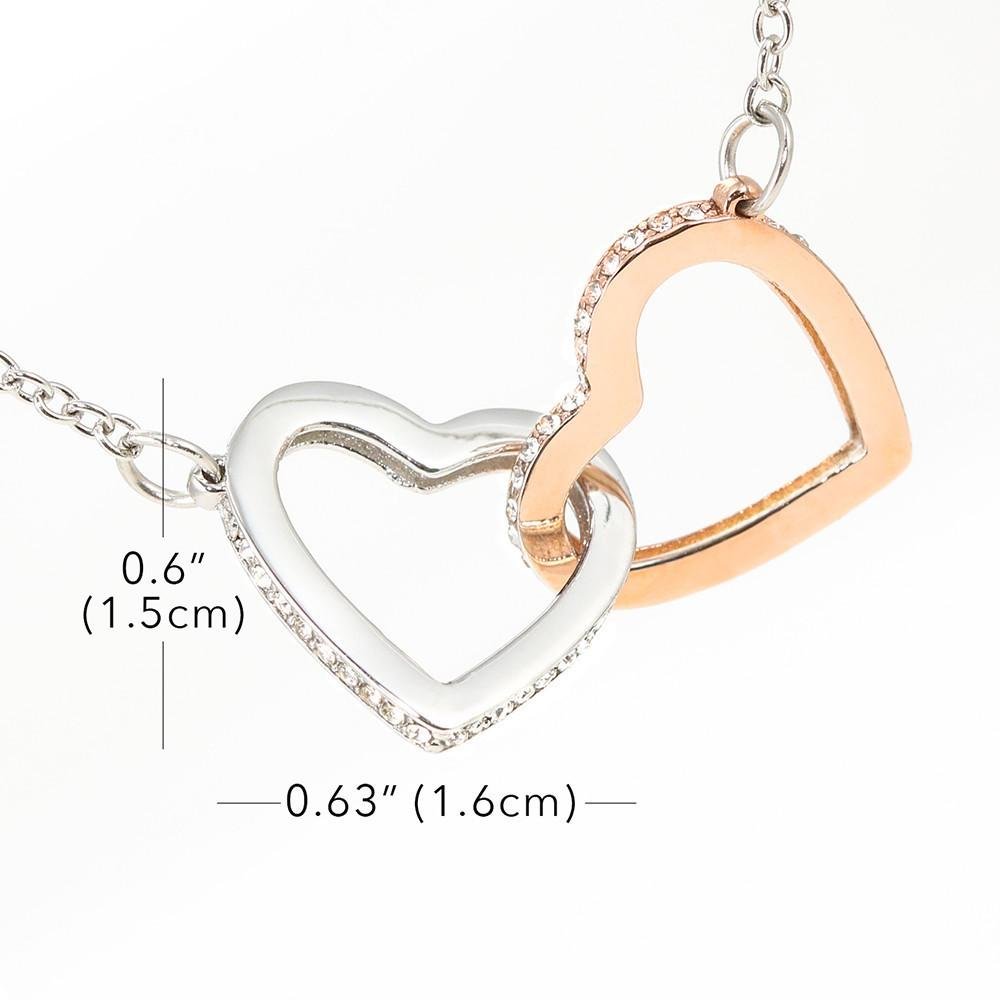 Two Hearts Necklace - Aurelia Sky